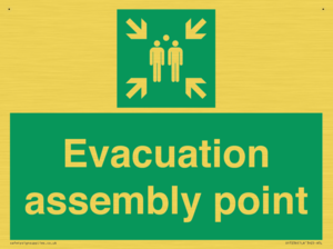 Evacuation assembly point
